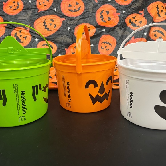 Mc Donald’s Boo Buckets set of 3 -2022 version - Picture 2 of 5